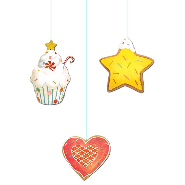 Large Display Decorations: Sweets Ornament, Star